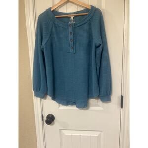 BLUE LONGSLEVE SHIRT